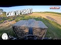 Pumped myself up to hit the freestyle ramp! | Cased it on the air bag (35ft gap)