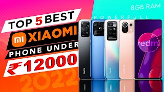 Top 5 Best Redmi Phone Under 12000 in 2022 | Best Redmi Gaming and Camera Phone under 10000 in INDIA