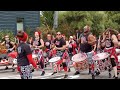 Batala drum group at sf carnaval 2023