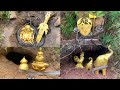 Top1 dramatics of gold hunters confronting venomous giant dragon snakes