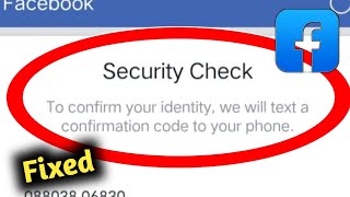 Fix Facebook Security Check Confirm Your Identity Problem Solved 2022
