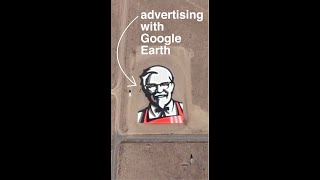 A Google Earth history of advertising via satellite imagery