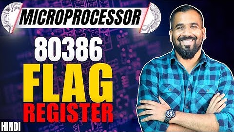 80386 Microprocessor Flag Register Explained in Hindi