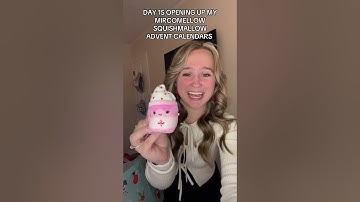 LETS OPEN DAY 15 OF MY MIRCOMELLOW SQUISHMALLOW ADVENT CALENDARS