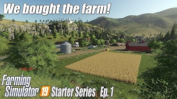 Ravenport New Farmer | We Bought the Farm | Farm Sim 19 Ep.1