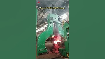 How to Forge Large Forgings with Forging Hammer and Manipulator?