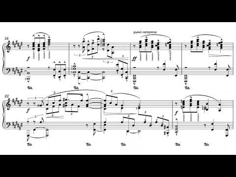 E. W. Korngold/V. Xia - Serenade from Der Schneemann, arranged for the left hand alone