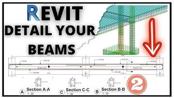 Revit 2023 _ How to detail rebar on a continuous beam in Revit-Part 2