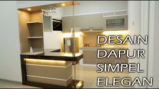 KITCHEN SET MINIBAR MINIMALIST WALKTHROUGH