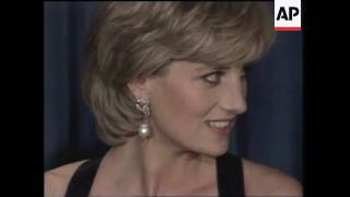 Uk - Princess Diana Opens New English National Ballet School, Usa - Diana Named 