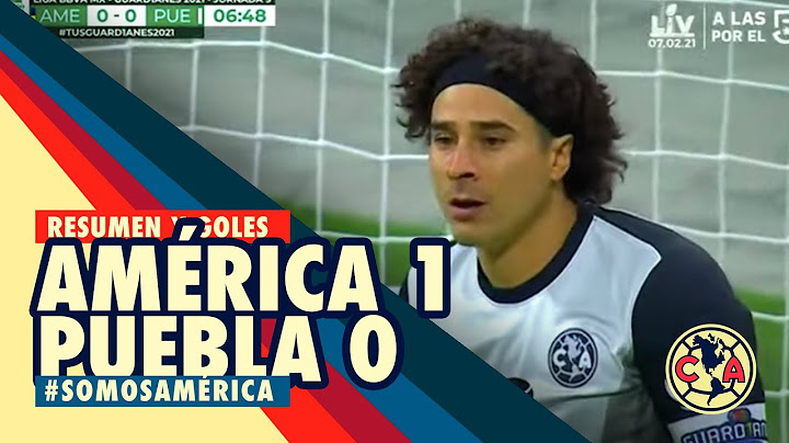 Resumen | América 1-0 Puebla | Jornada 5 GUARD1ANES 2021