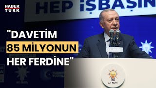 Cumhurbaşkanı Erdoğan, AK Parti 22. Kuruluş Yıl Dönümü Programı'nda konuştu
