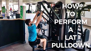 LAT PULLDOWN // BEGINNERS STEP BY STEP GUIDE
