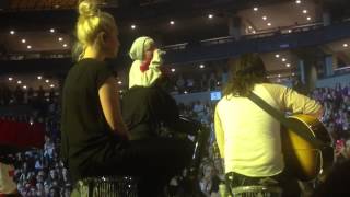 Miley Cyrus Boston Soundcheck The Scientist chords