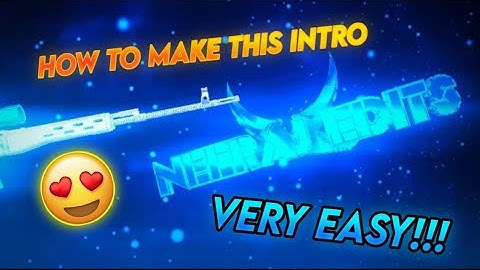 HOW TO MAKE SNIPER INTRO | FREE FIRE | INDIGO GFX