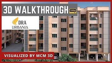 DRA Urbania Visualized by MCM3D | 3D Architectural Visualization | Top 3D Walkthrough Services