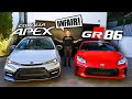 Toyota GR86 vs Corolla Apex Edition: Unfair Comparison