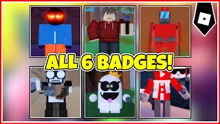 How to get ALL 6 BADGES + ALL MORPHS SHOWCASE in FNF ROLEPLAY! - ROBLOX