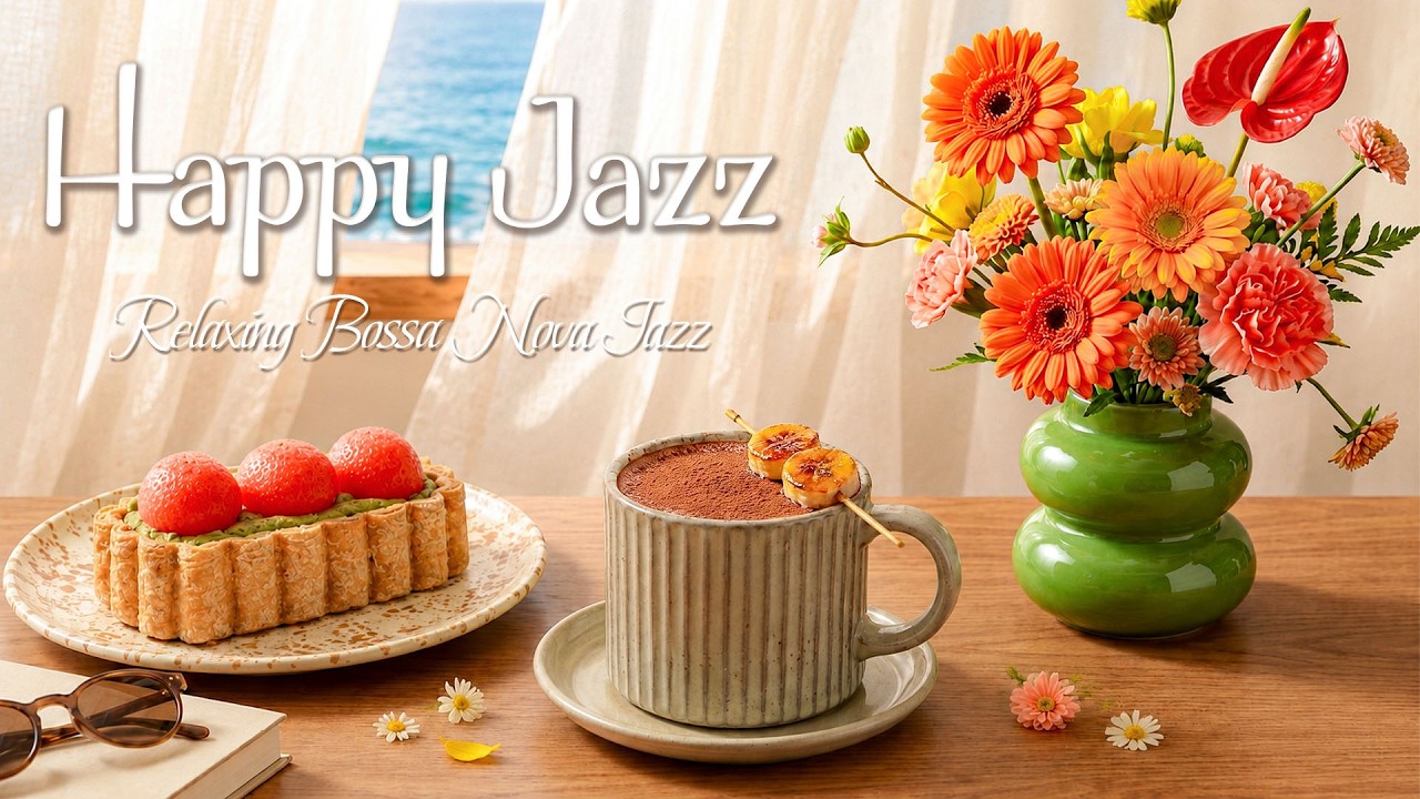 Happy Coffee Bossa Nova ☕ Relaxing Summer Jazz & Beach Café Music
