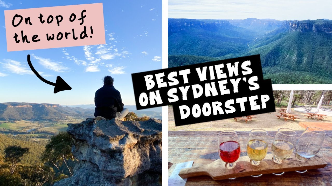 World's Widest Canyon on the edge of SYDNEY?? | Exploring the BLUE MOUNTAINS. Best views!