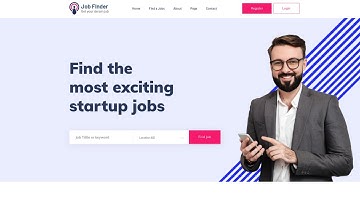 How to make a Job Portal website in HTML CSS and javascript | Source code