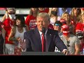 President Trump speaks to supporters in The Villages