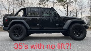 Jeep JL Willy’s on 35’s