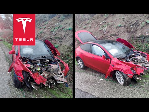 INSANE TESLA MODEL Y CRASH VIDEO | TESLACAM STORIES 118