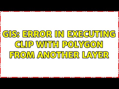 GIS: Error in