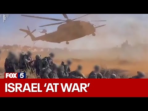 Israeli Prime Minister declares Israel 'at war'