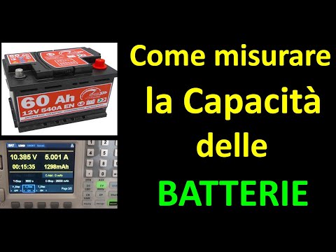 Video: Come Determinare La Capacità Della Batteria