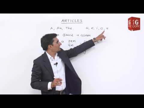 English Grammar : Articles (A, An, The)