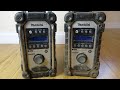 Trying to FIX 2x Makita Building Site Radios - £120 each