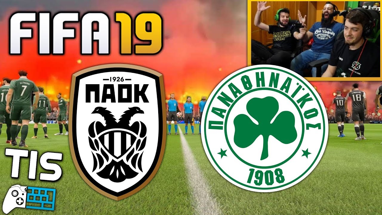 ΠΑΟΚ - Παναθηναϊκός | 29/10/2018 - FIFA 19