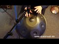 Simple handpan song  singing winds  hang drum  positive energy