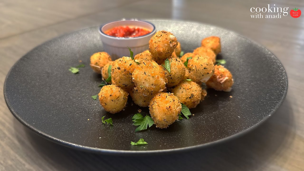 How To Make Crispy Fried Mini Mozzarella Balls for Your Next Party