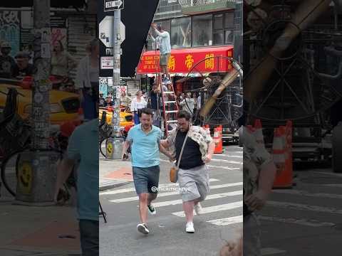 Ghostbusters Filming a Ghost in NYC ?