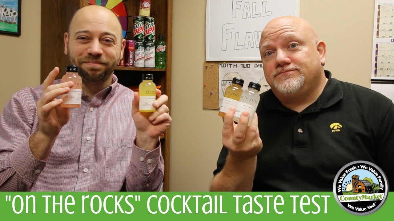 On The Rocks Cocktail Taste Test Review Youtube