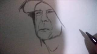 Bruce Willis Unbreakable Sketch Recording