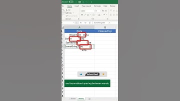 Remove Blank Spaces from a field or Cell in Excel using Formula | MSO | O365 | Excel | office