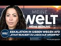 MEINE MEINUNG: Linke Gewalt gegen AfD-Jugend in Gießen! "Staat reagiert zu lasch auf Angriffe"