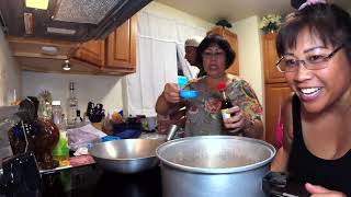 Cooking at Mamas House