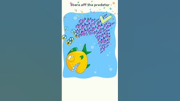 DOP 2 (Delete One Part) Level -96 Scare off the predator 🥺#shorts