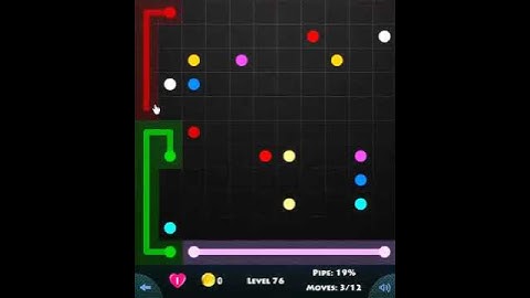 11 × 11 MANIA LEVEL 76 - FLOW GAME ON FACEBOOK Connect the dots