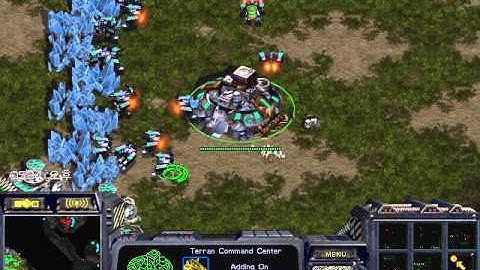 Starcraft Brood War T vs P in Python1.3 13 minutes timing rush