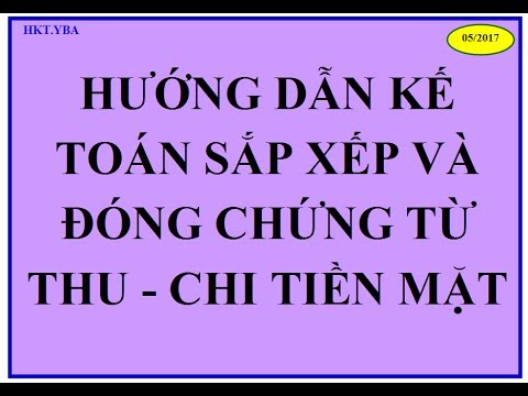 Video: Sắp Xếp để Thanh Toán Khi Hóa đơn Lớn