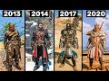 Evolution of TEMPLAR ARMORS in Assassin's Creed Games (2012-2020)