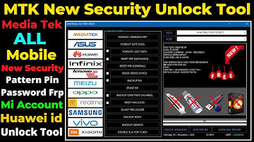 MTK New Security Unlock Tool, All Oppo Vivo Realme Xiaomi Huawei Unlock Tool, Vivo MTK Unlock Tool