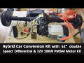 Hybrid car conversion kit  52 rear differentail set  hybrid conversion kit  car conversion kit