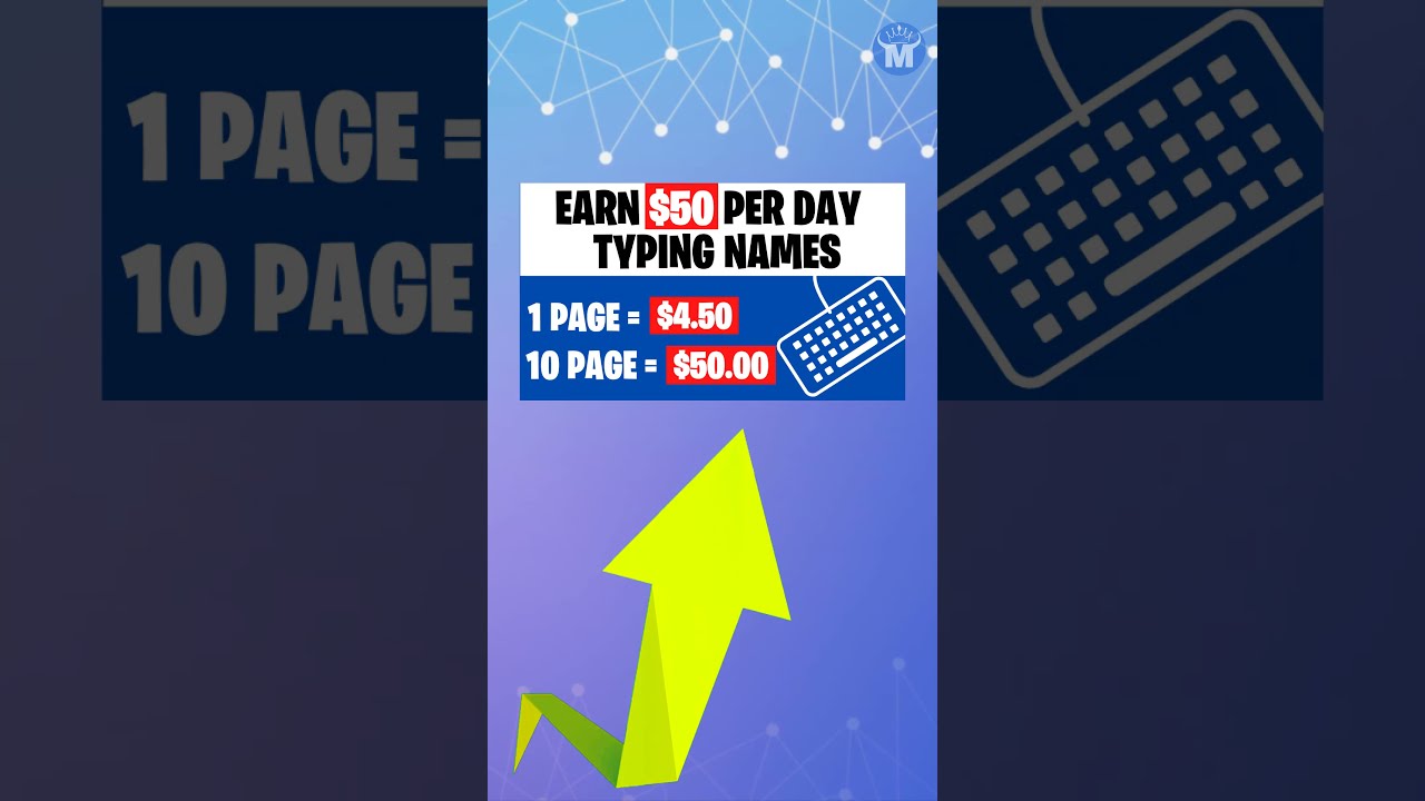 Earn $50+ PER DAY JUST BY TYPING NAMES FOR FREE! 